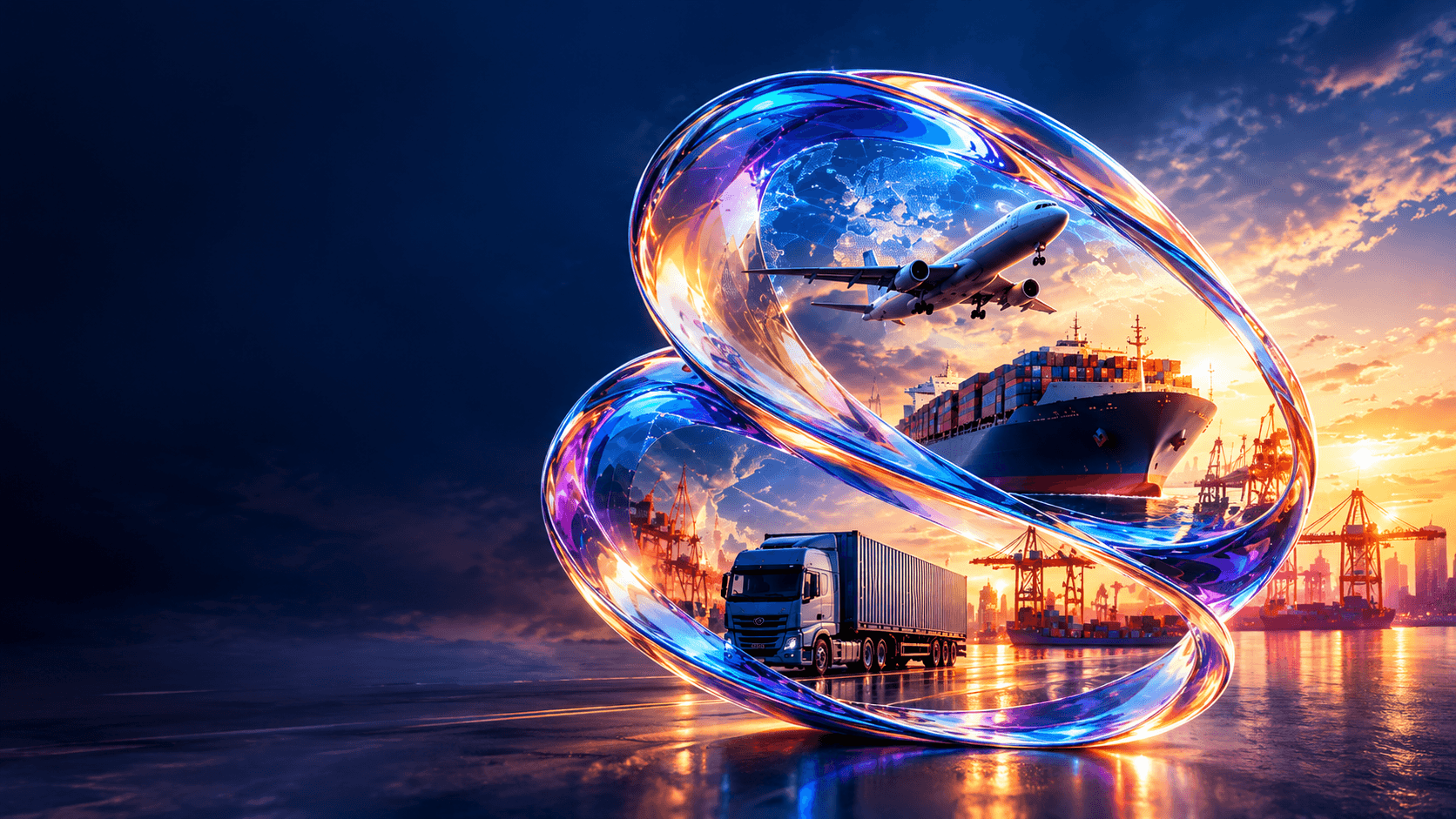 Global air, sea and road cargo logistics